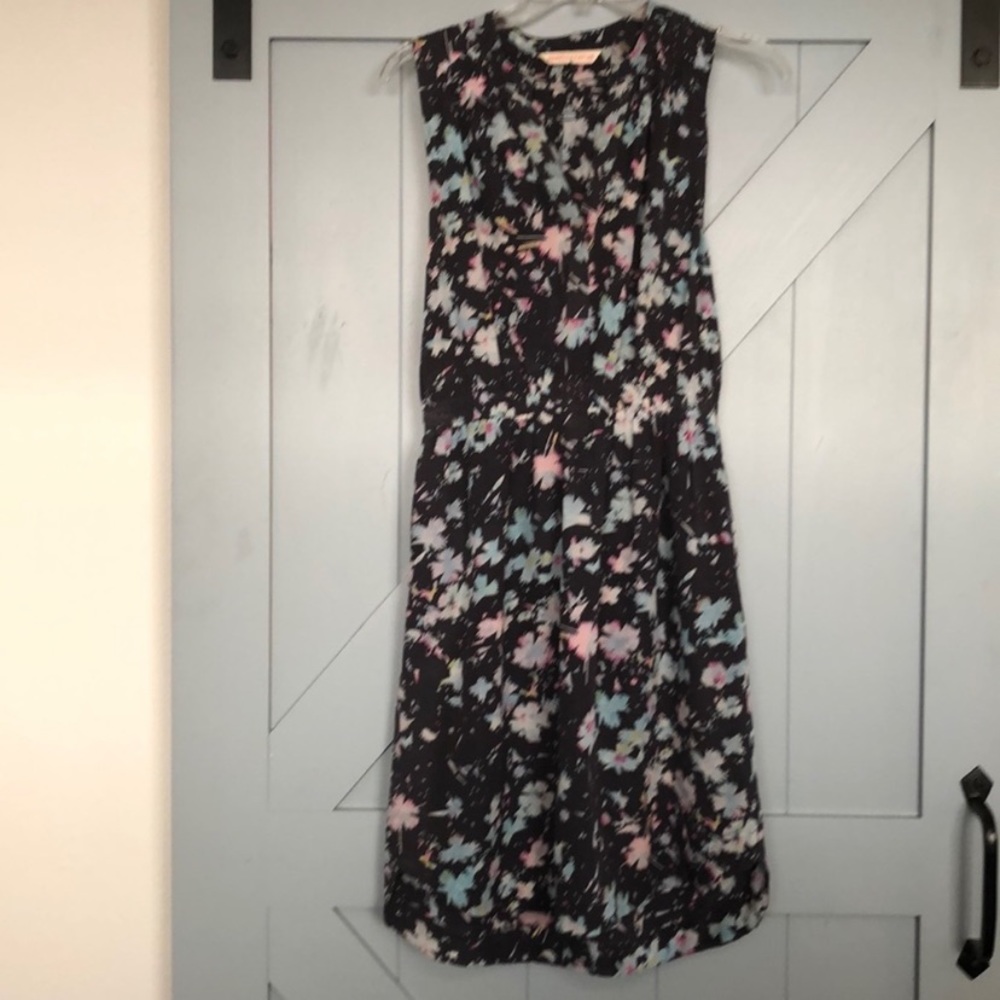 100% silk Rebecca Taylor floral dress